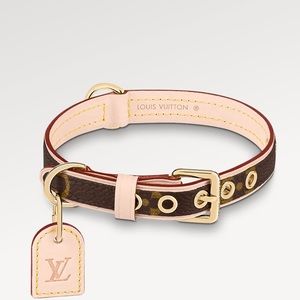 Louis Vuitton Dog Collar
